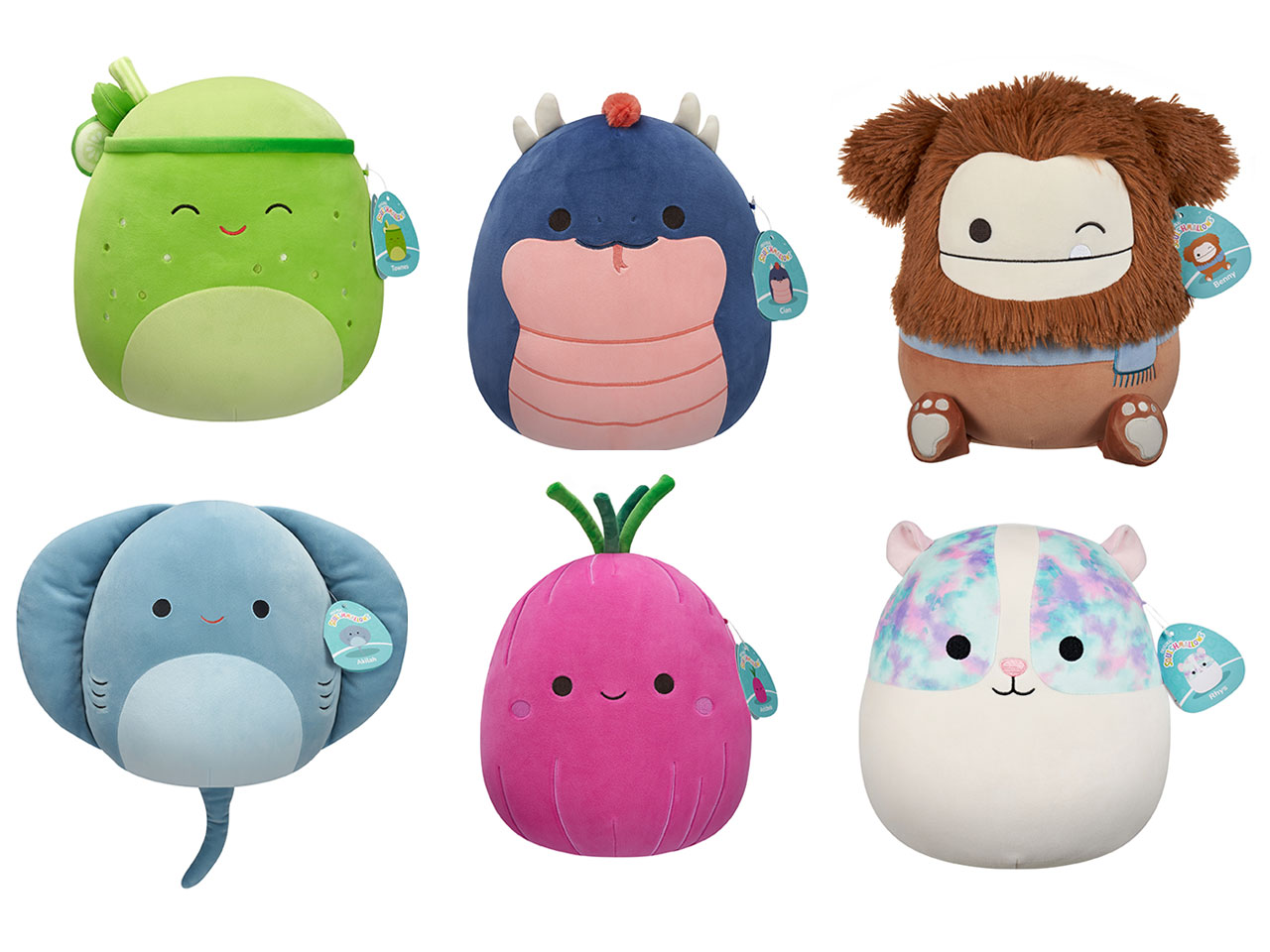 Rei Toys Squishmallows Personaggi 30 cm (Assortimento) 5 …