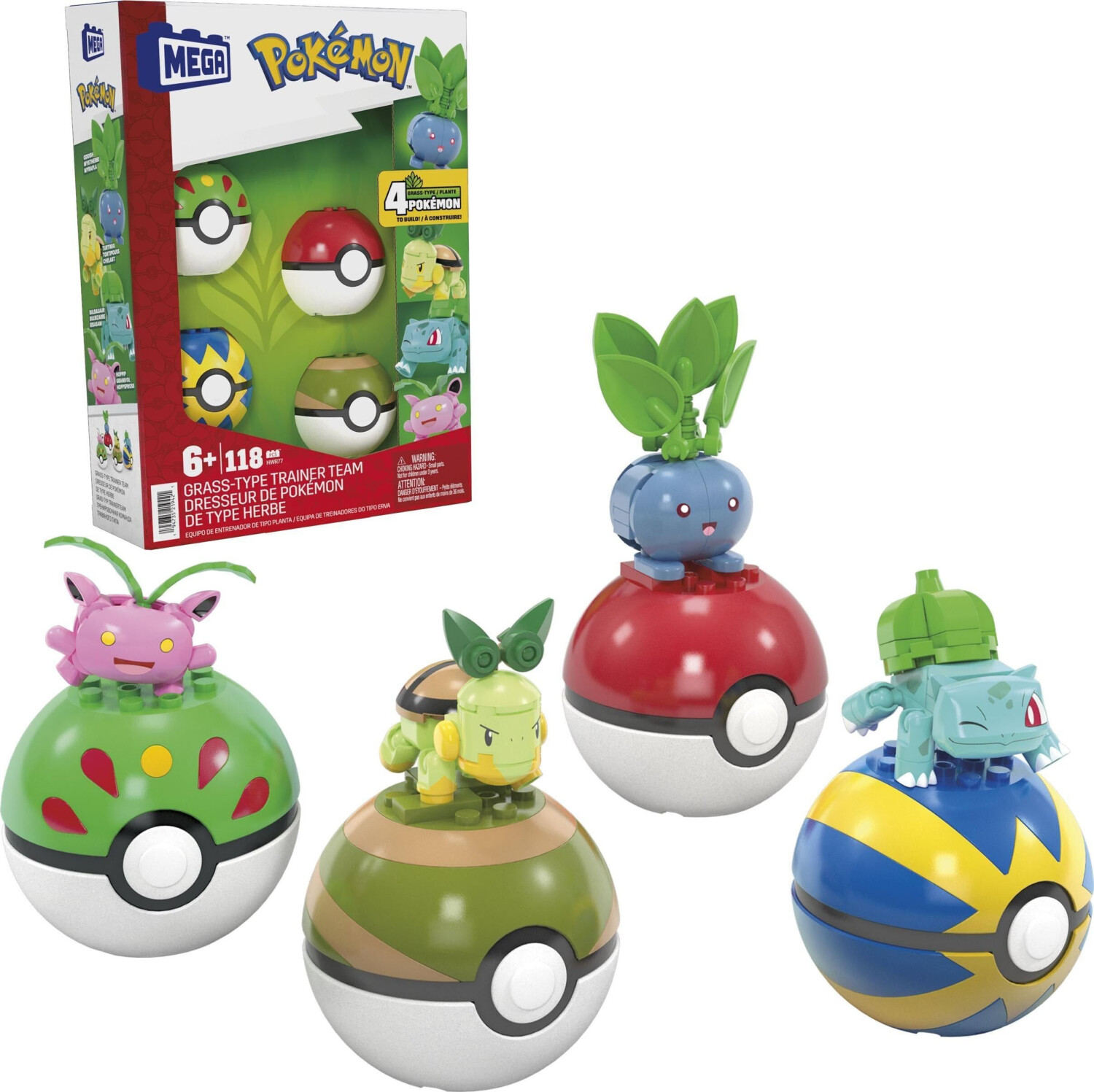 MEGA POKEMON - GRASS TYPE TRAINER HWR77