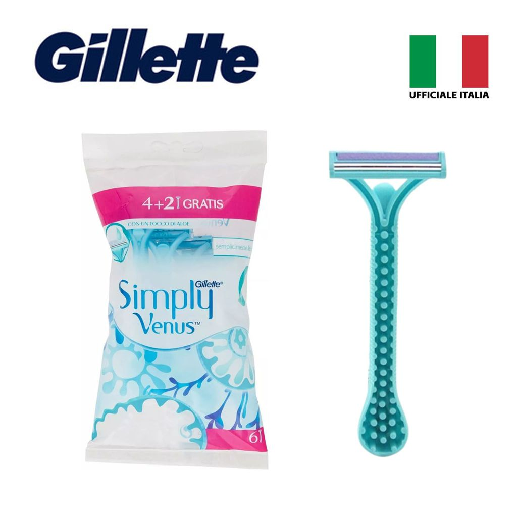 GILLETTE SIMPLY VENUS 2 ALOE BUSTA 6PZ BL1 …