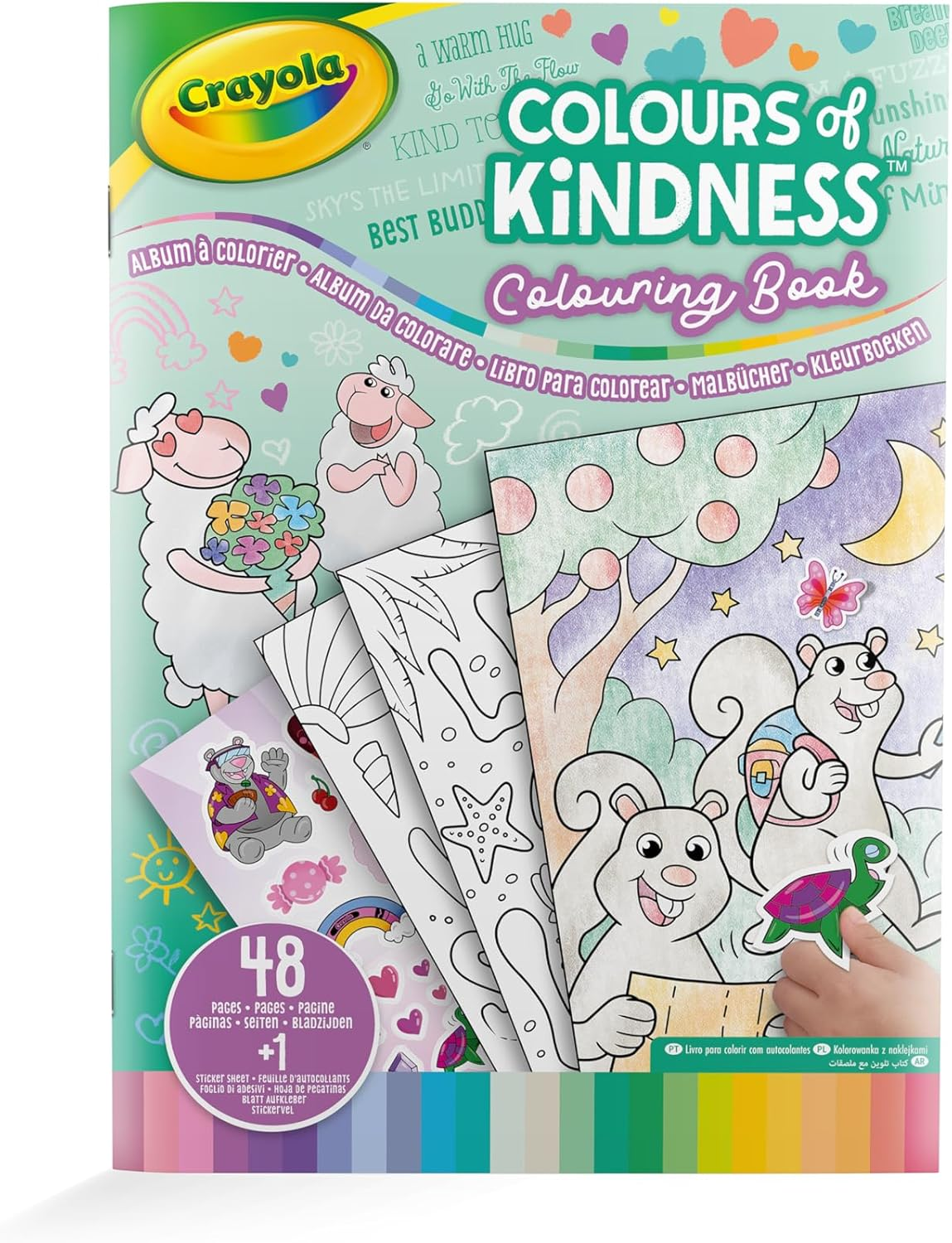 CRAYOLA - ALBUM DA COLORARE COLOURS OF KINDNESS …