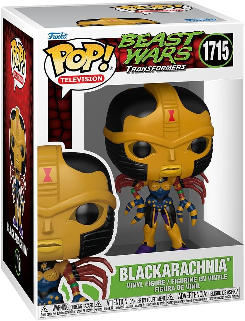FUNKO POP TRANSFORMERS - VINYL FIGURE 1715 BLACKARACHNIA …