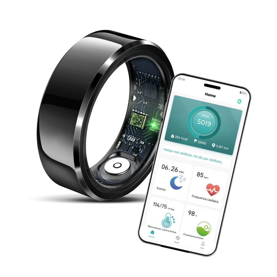 TECHMADE SMART RING NEXA[Ø11] - Fitness Tracker Bluetooth …