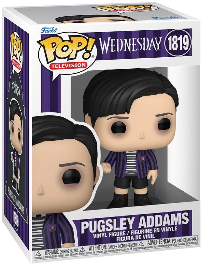 FUNKO POP WEDNESDAY - VINYL FIGURE 1819 PUGSLEY …