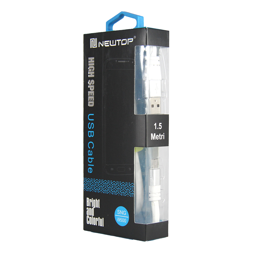 NEWTOP USB ALUMINIUM 1.5M MICRO USB - V8 …