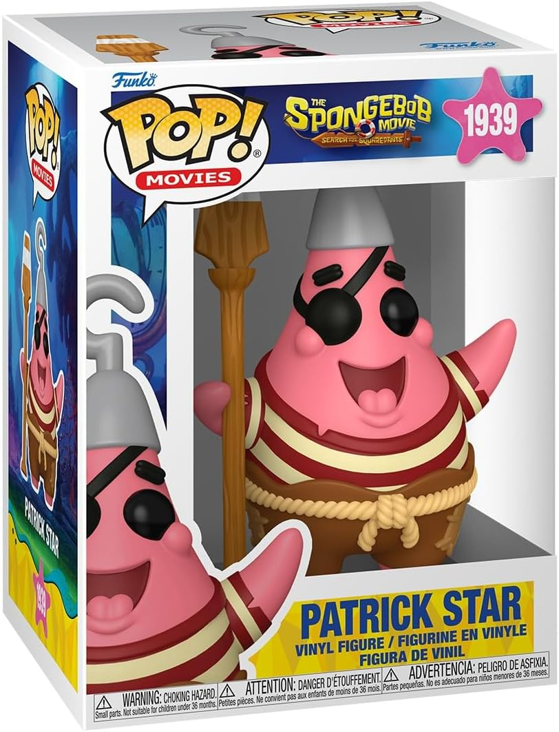 FUNKO POP SPONGEBOB:MOVIE - VINYL FIGURE 1939 PATRIK …