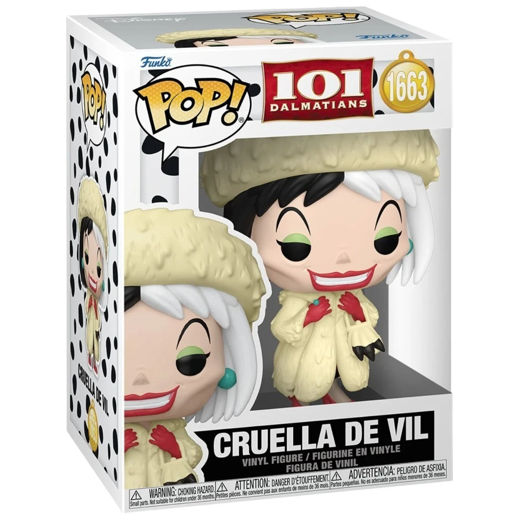 FUNKO POP DISNEY:101 DALMATIANS - VINYL FIGURE 1663 …