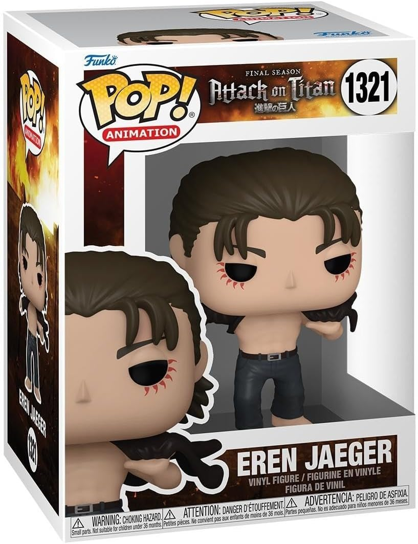 FUNKO POP ATTACK ON TITAN S4 - VINYL …