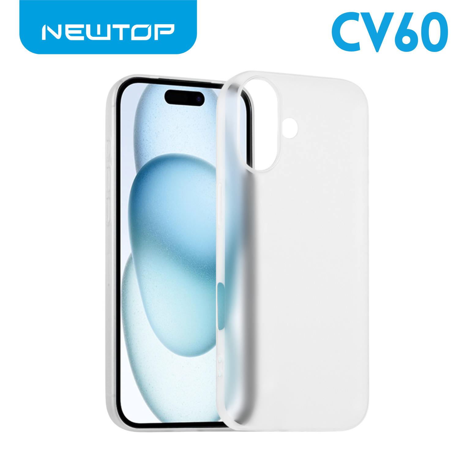 NEWTOP CV60 COVER AIR OPACO APPLE IPHONE 16 …