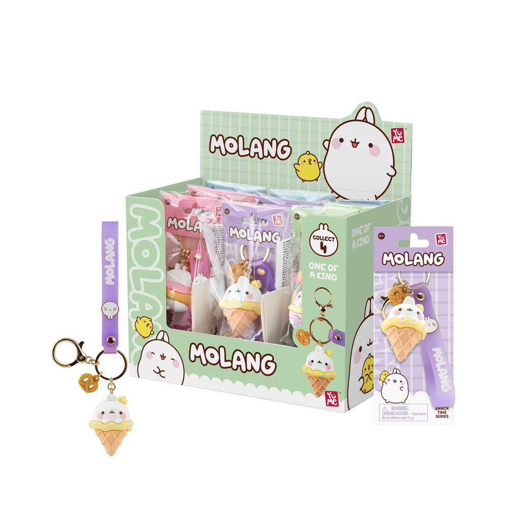 YuMe Keychain - Molang Keychain & Strap Snack …