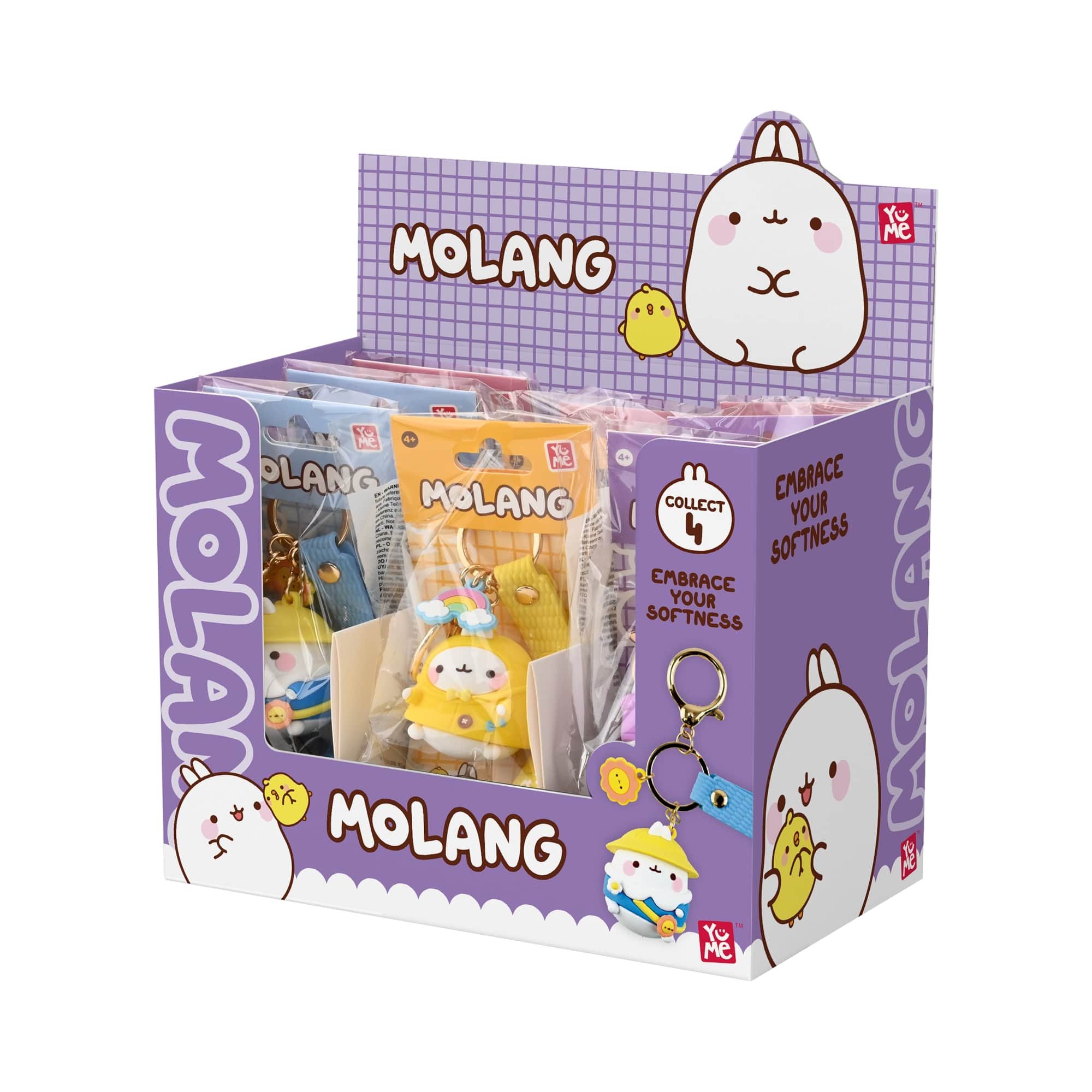 YuMe Keychain - Molang Keychain & Strap Weather …