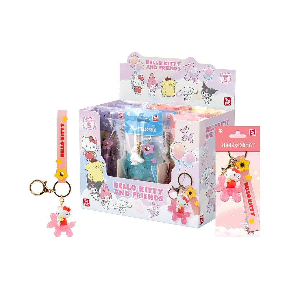 YuMe Keychain - Hello Kitty and Friends Keychain …