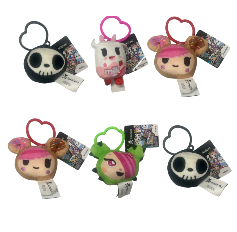 TOKIDOKI - Tokidoki Peluche Clip 10 cm Assortimento …