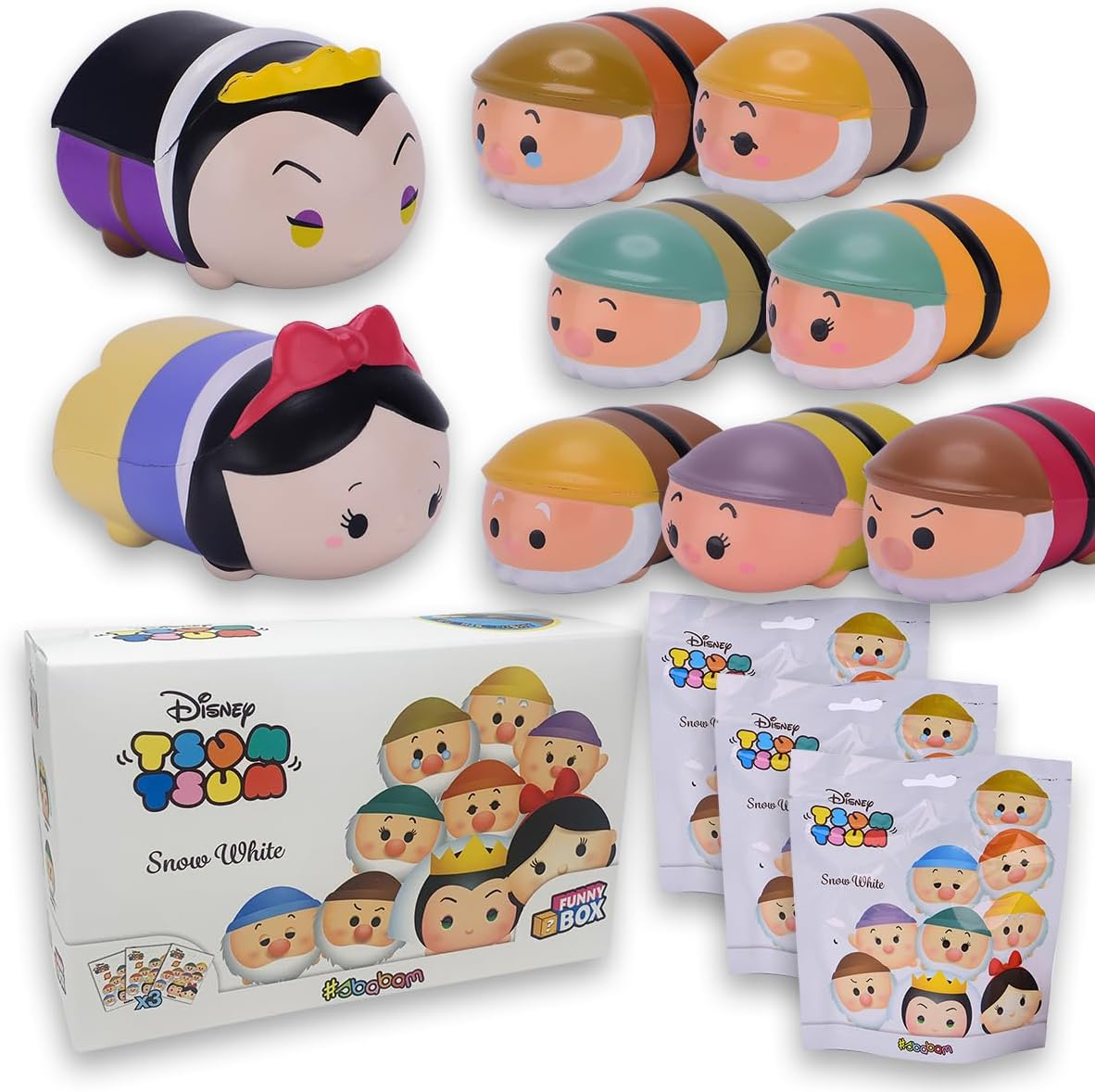 SBABAM - Squishy Tsum Tsum, Disney Biancaneve e …