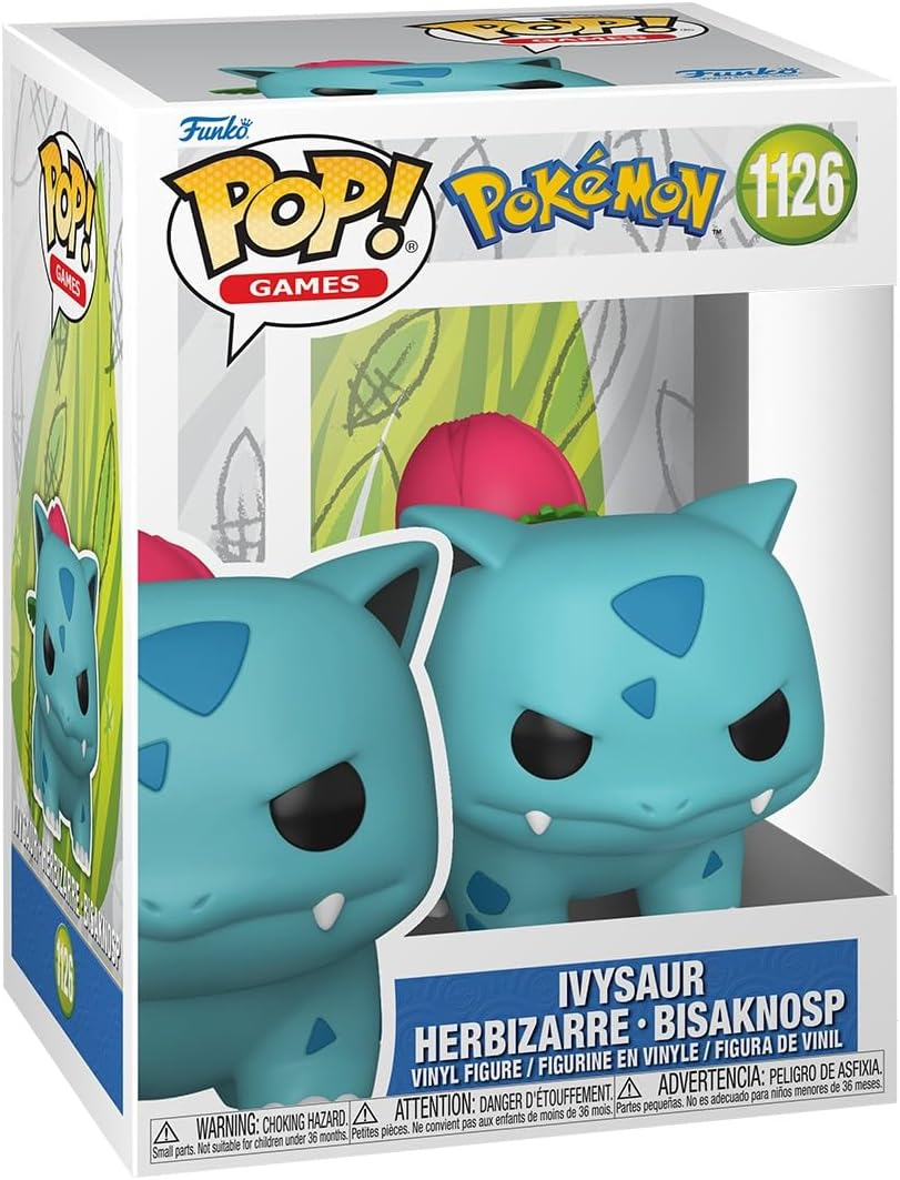 FUNKO POP POKEMON - VINYL FIGURE 1126 IVYSAUR …