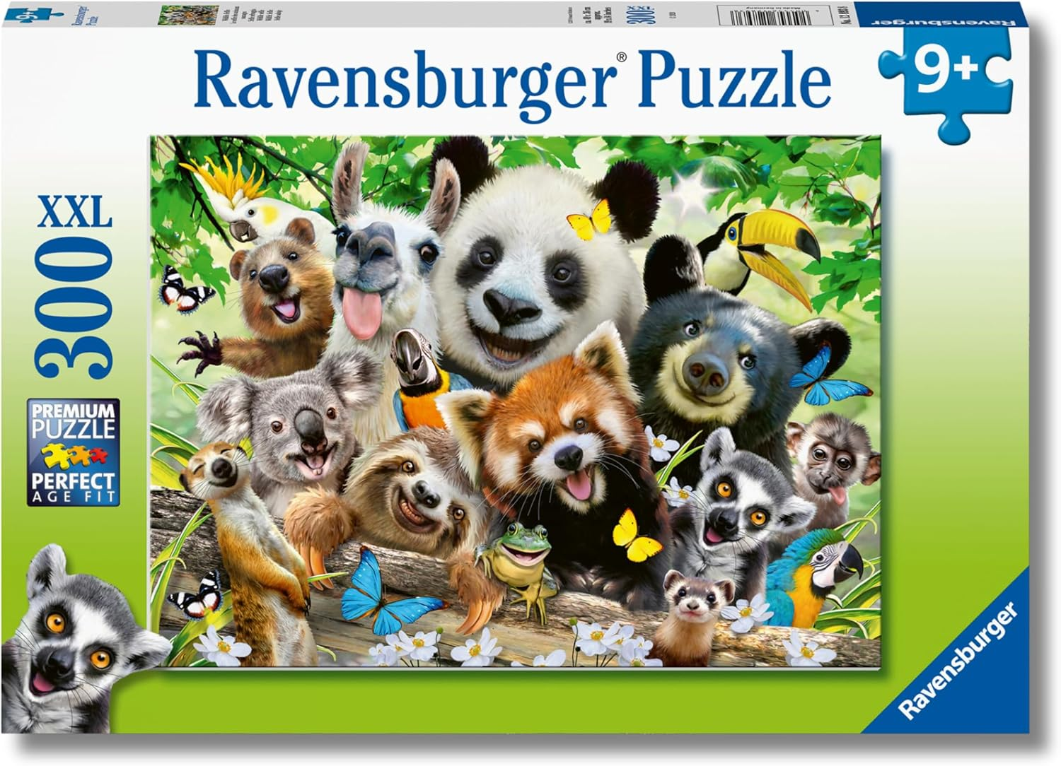 Ravensburger Puzzle 300 PC XXL - Selfie selvaggio …