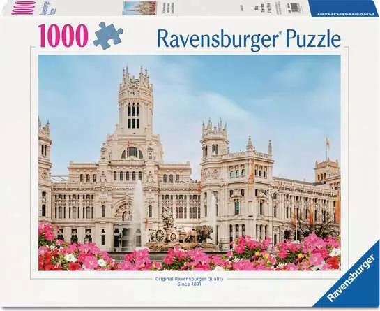 Ravensburger Puzzle 1000 PC - Plaza de Cibeles, …