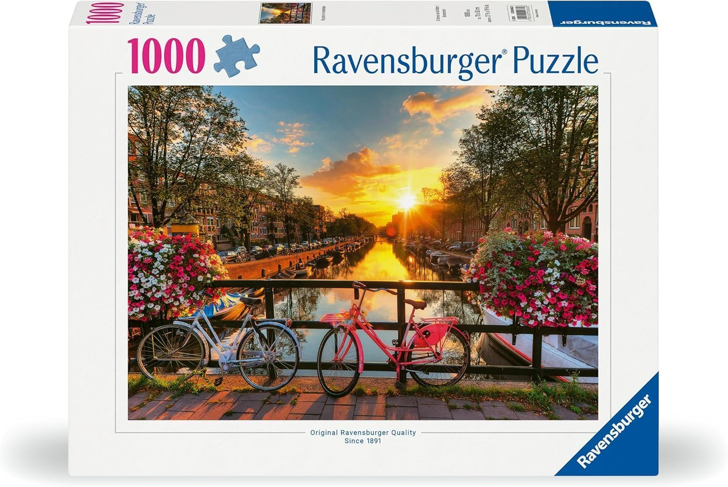 Ravensburger Puzzle 1000 PC - Biciclette ad Amsterdam …