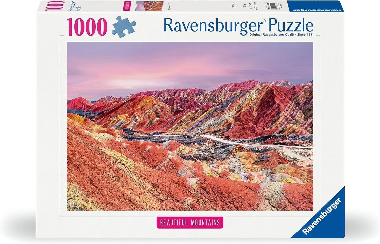 Ravensburger Puzzle 1000 PC Highlight: Beautiful Mountains - …