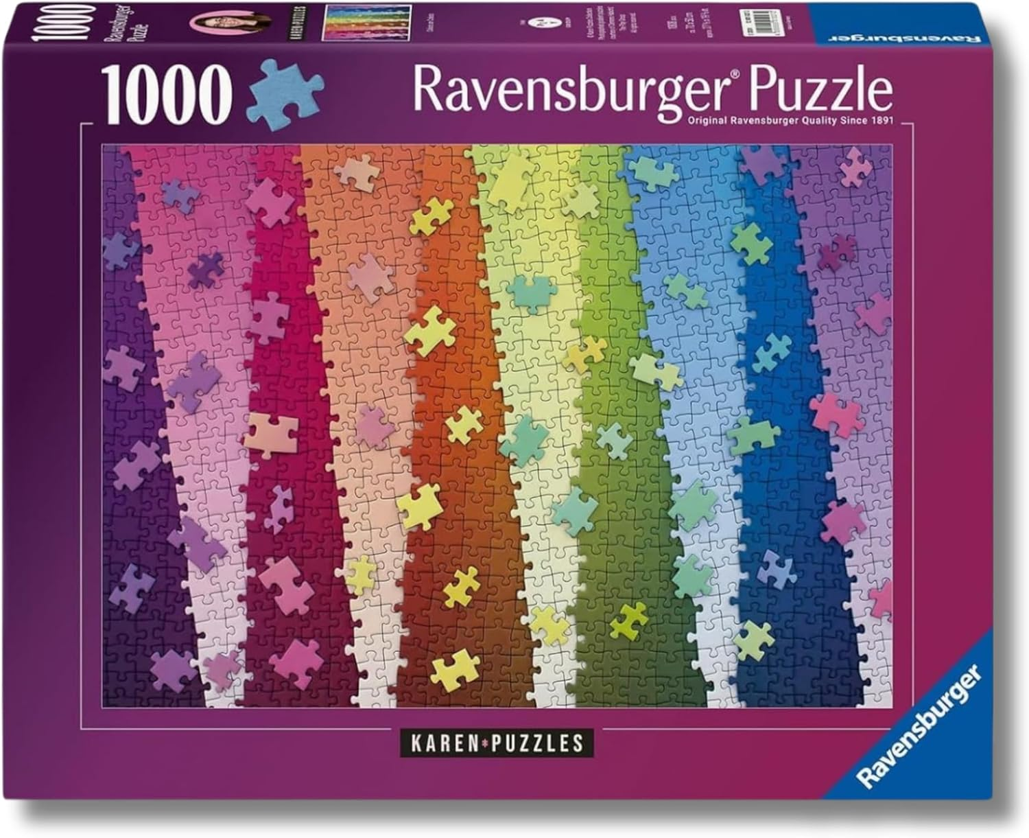 Ravensburger Puzzle 1000 PC illustrated - Colors on …