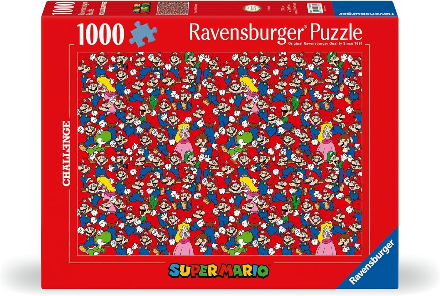 Ravensburger Puzzle 1000 PC Challenge - Super Mario …
