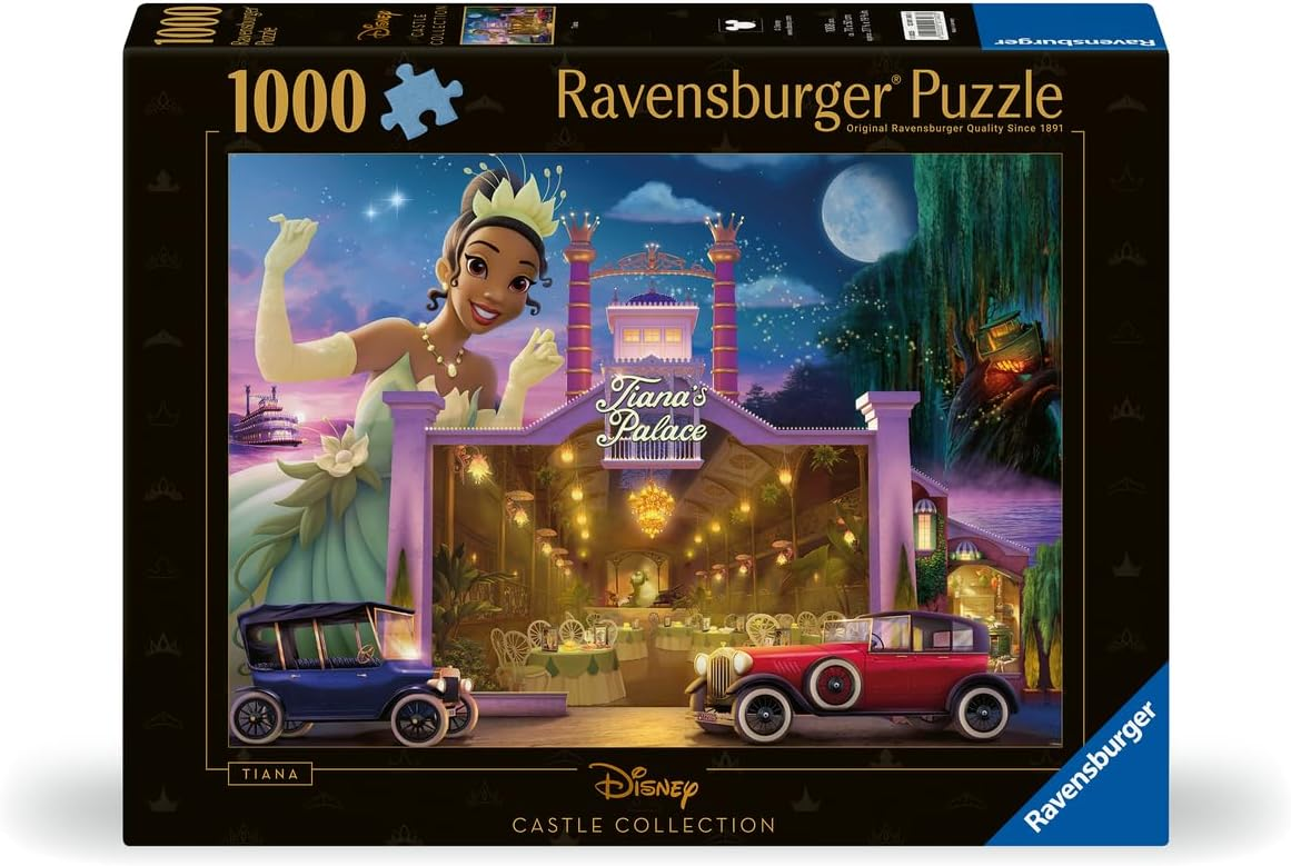 Ravensburger Puzzle 1000 PC Disney Castles - Tiana …