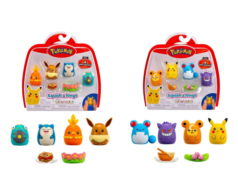 Rei Toys - Squish a longs Pokémon pack …