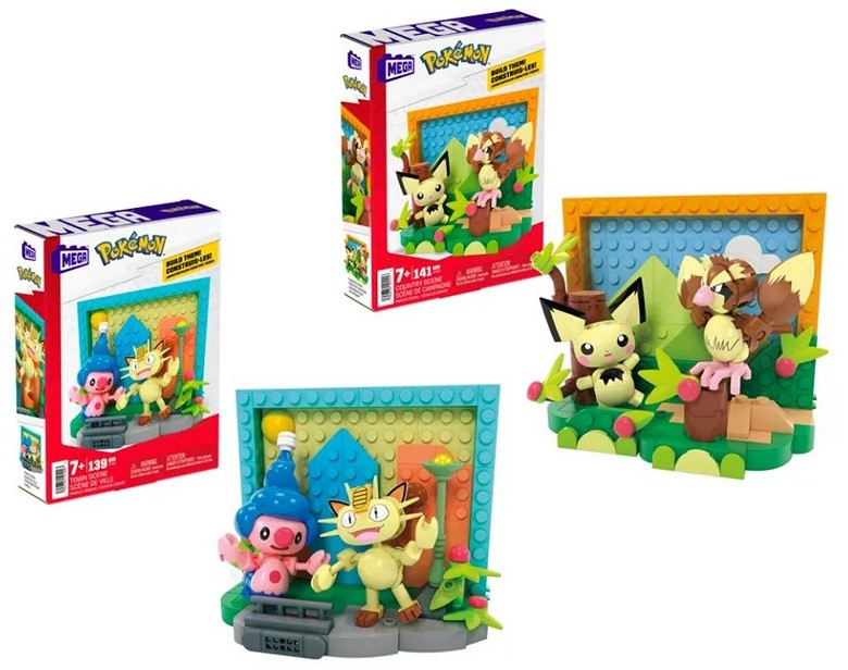 Mega Pokemon Country Scene / Town Scene 2 …