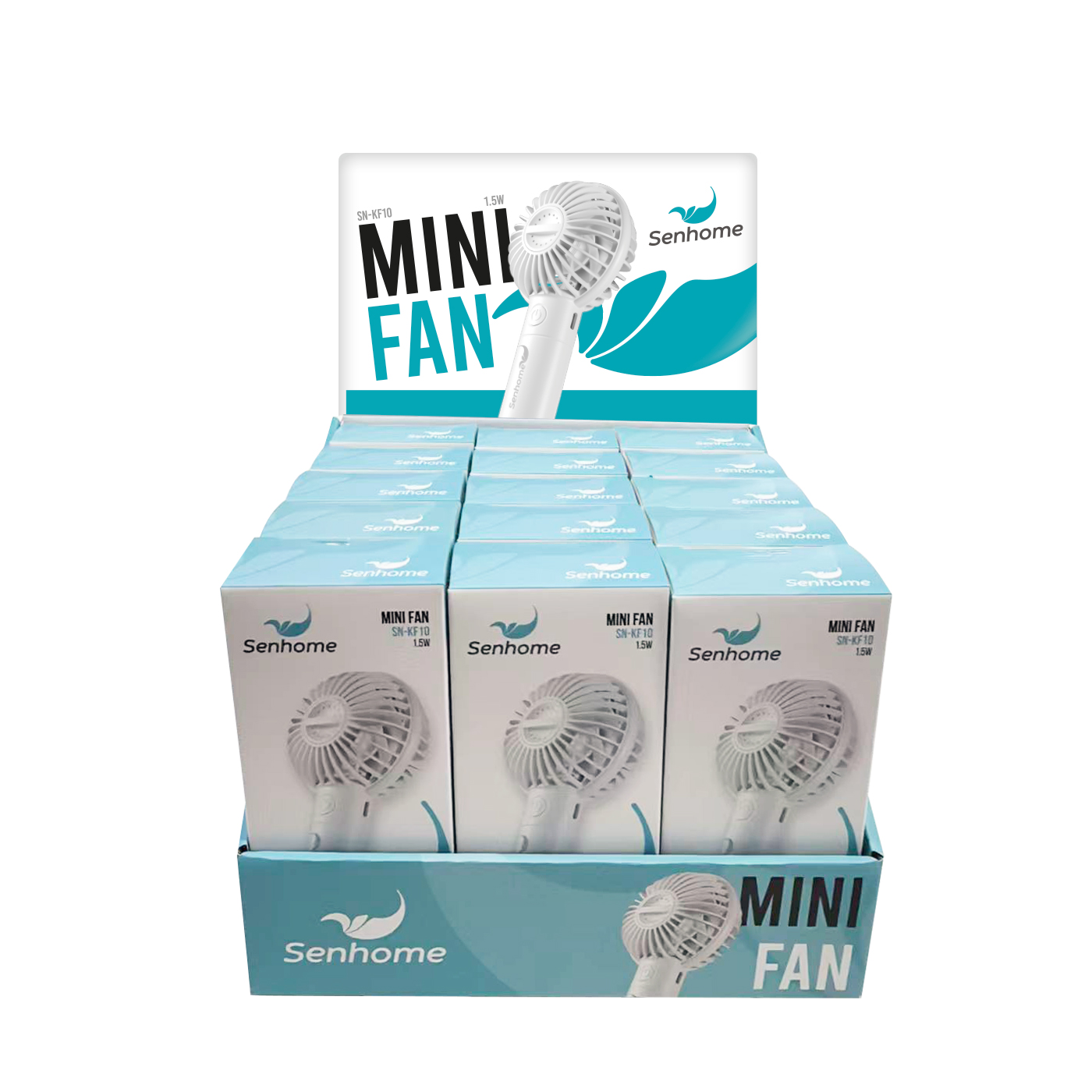 TECHMADE - SENHOME KIT ESPOSITORE PER VENTOLA USB …