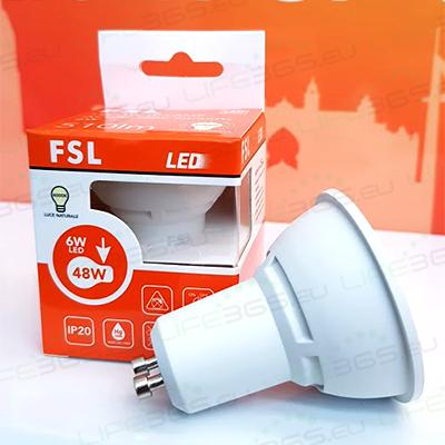GU10 Lampadina LED - 6,5W 2700K 510LM 38Â° …