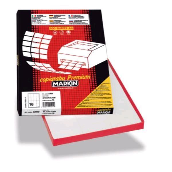 MARKIN CONF 200 ETICHETTE ADESIVE PER CD E …