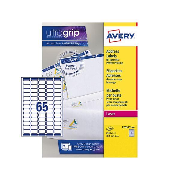 Avery - Bianco - 38.1 x 21.2 mm …