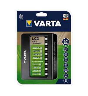 VARTA CARICABATTERIE LCD PER BATTERIE RICARICABILI AAA/AA MULTI …