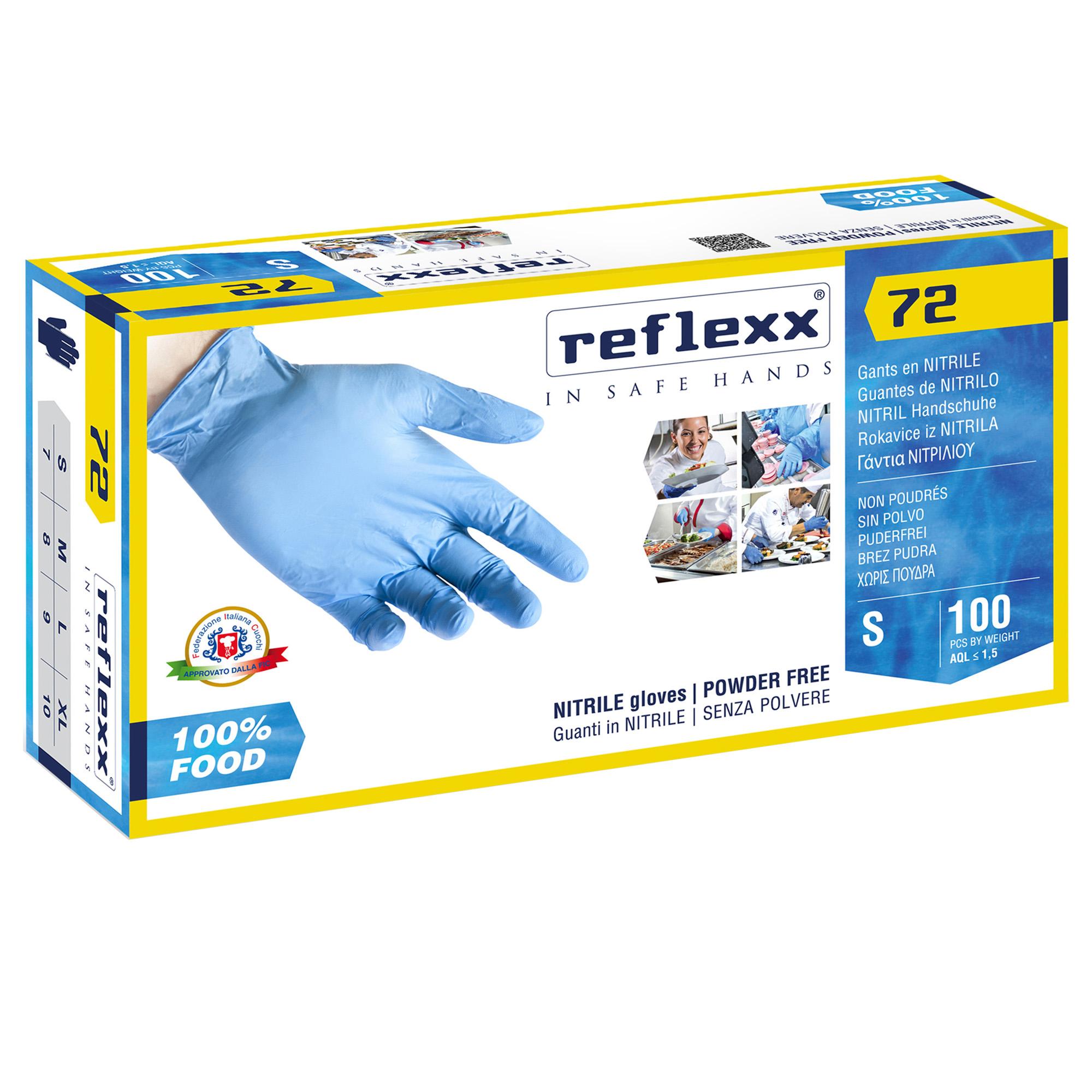 Guanti in nitrile foodline R72 - tg S …