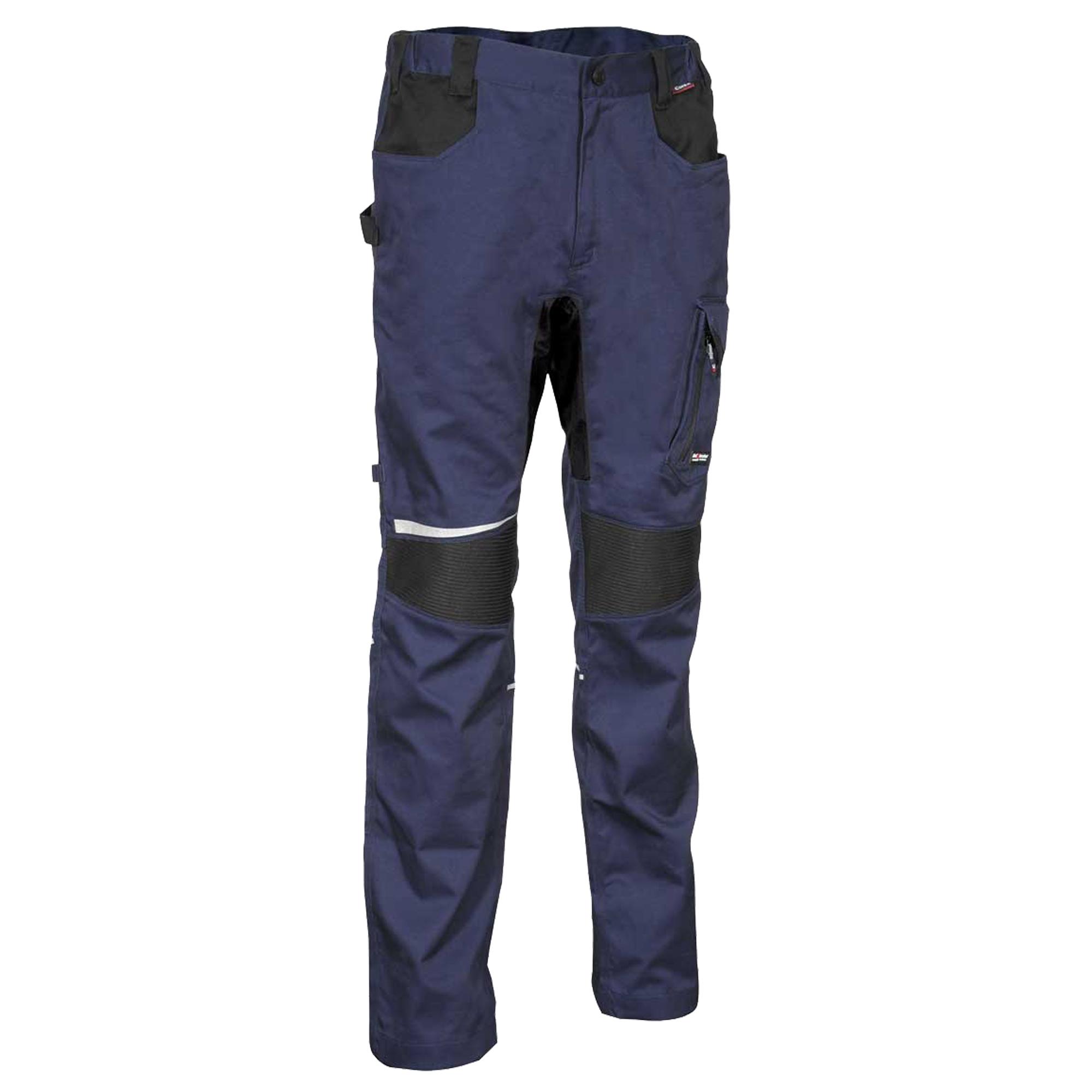 Pantalone Skiahos - taglia 54 - blu navy/nero …