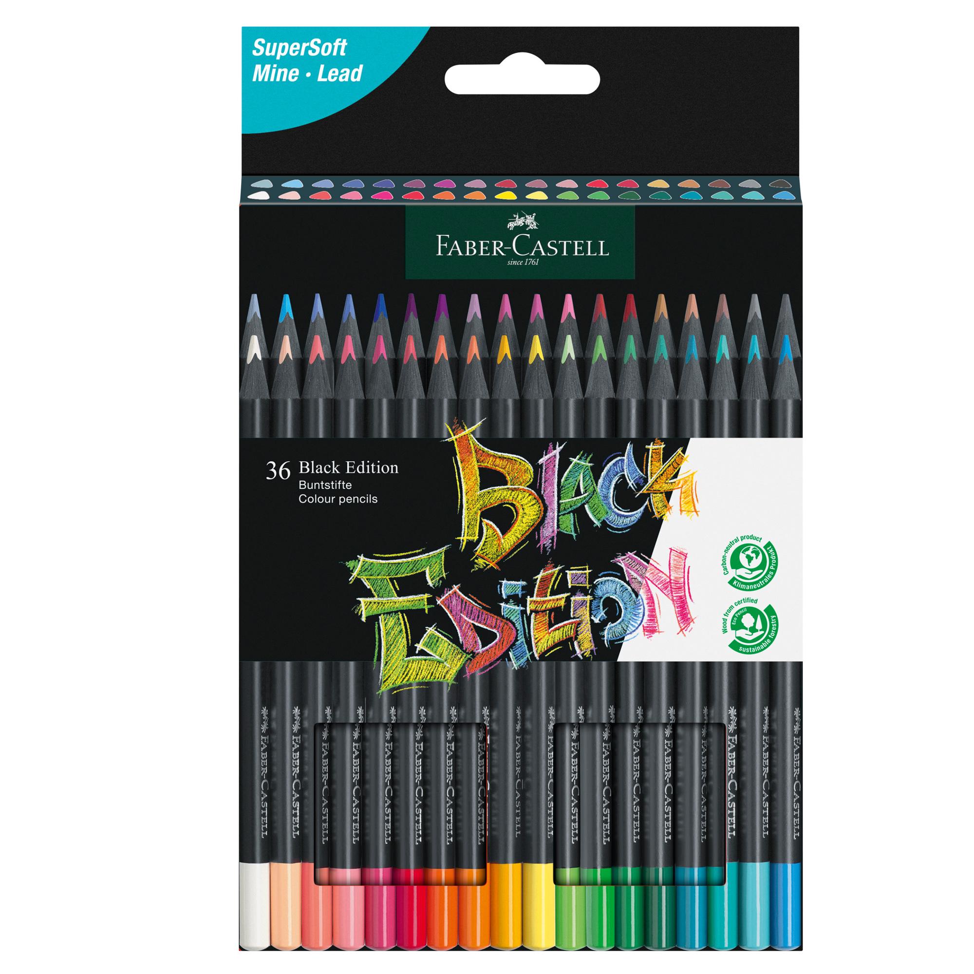 Faber-Castell Black Edition - Pastello colorato - colori …