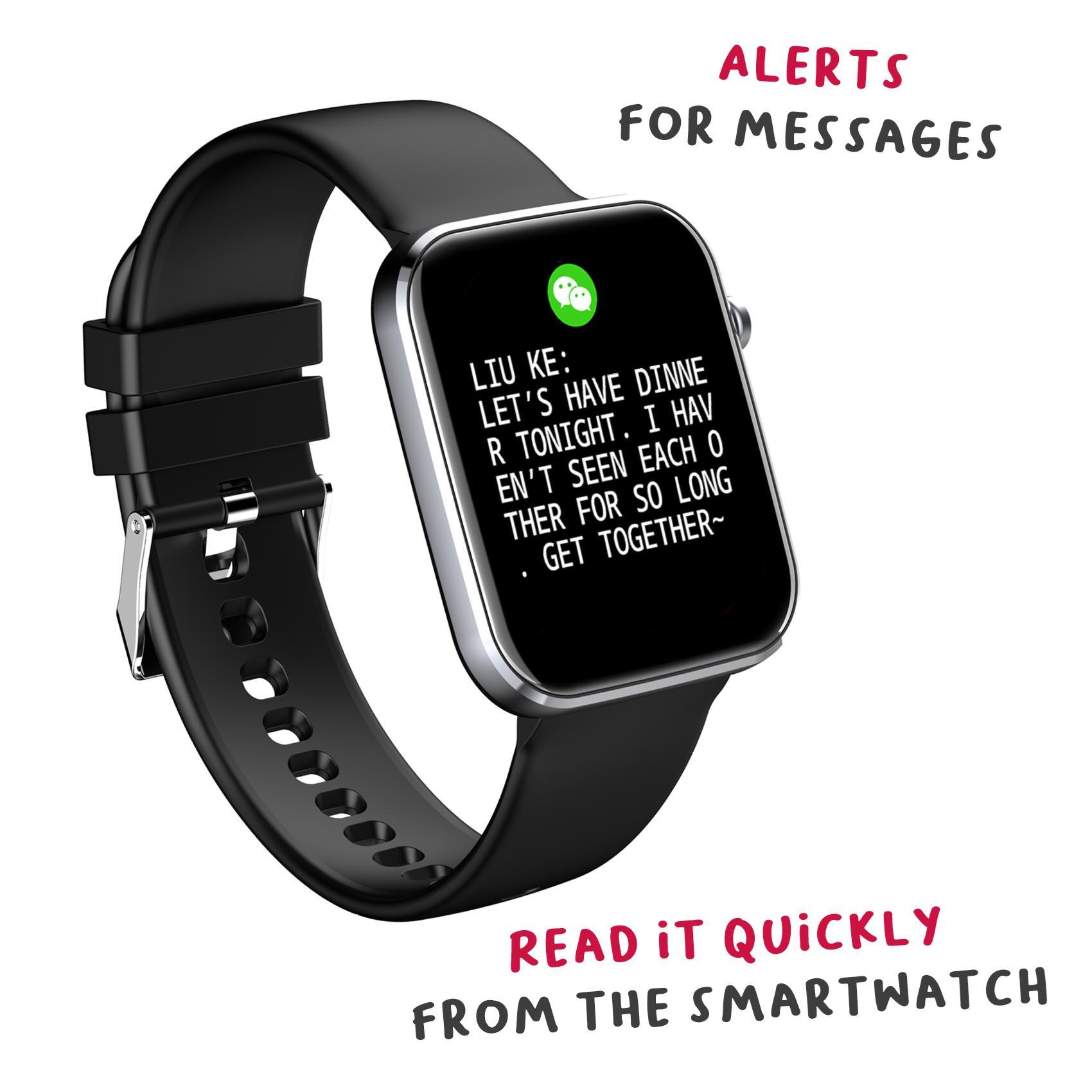 Celly TRAINERWATCH - Nero - smartwatch con cinturino …
