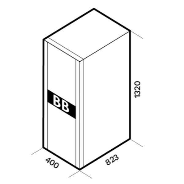RIELLO UPS BBX 1320 480V BB T5 3F