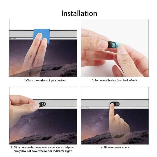 NILOX COPRI WEBCAM COPERTURA DI SICUREZZA WEBCAM PER …