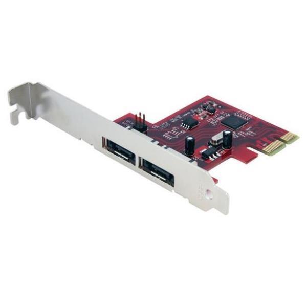 StarTech.com Scheda eSATA Controller PCI Express a 2 …