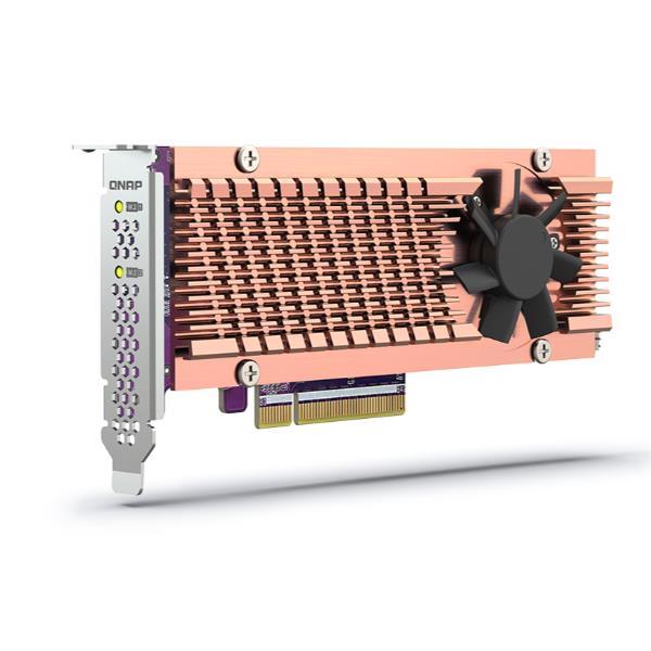 QNAP QM2-2P-384A SCHEDA ESPANSIONE SSD AGGIUNGE DUE SSD …