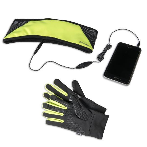 CELLY KIT SPORT GUANTI TOUCH SCREEN + FASCIA …