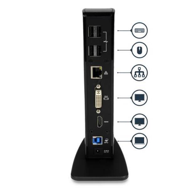 StarTech.com Docking station Universale USB 3.0 per laptop …