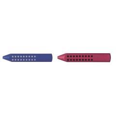 Faber-Castell GRIP - Gomma - blu, mora (pacchetto …
