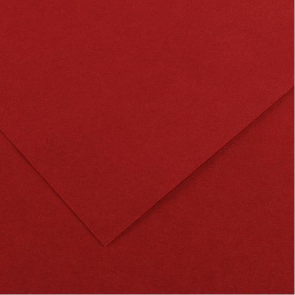 CANSON IRIS VIVALDI FOGLI LISCI A4 185G ROSSO …