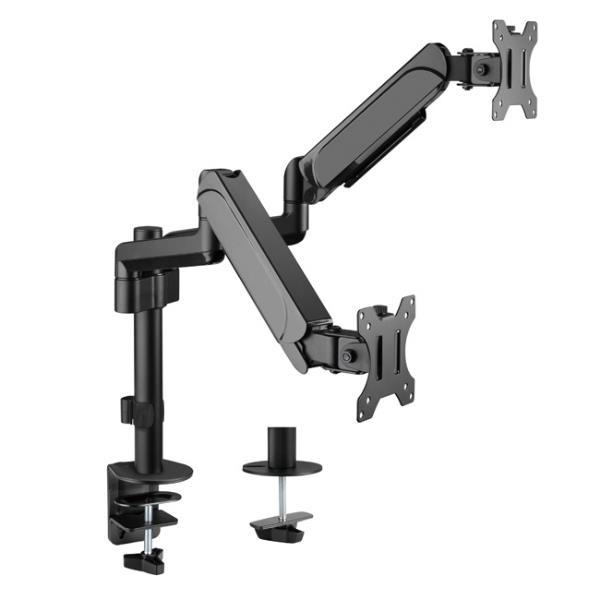 CONCEPTRONIC 650133 STAFFA DA SCRIVANIA DOPPIO MONITOR 17"-32" …