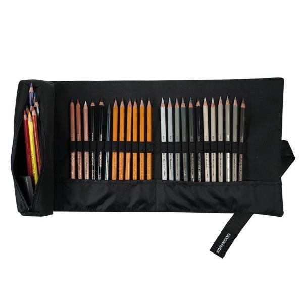 Astuccio arrotolabile Roller - con astuccio zip interno …