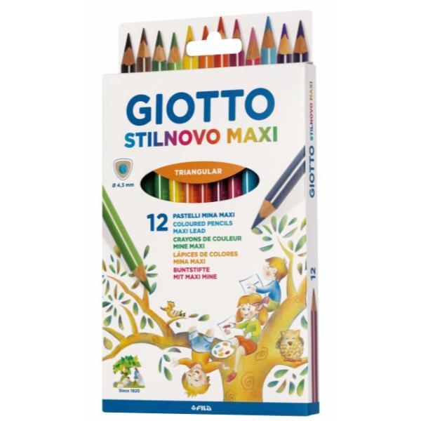 GIOTTO STILNOVO MAXI PASTELLO MINA 4.3 mm COLORI …