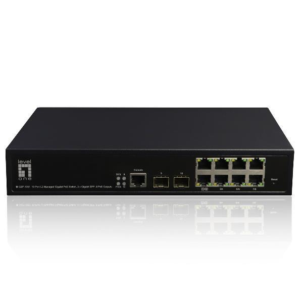 LevelOne GEP-1061 - Switch - gestito - 8 …