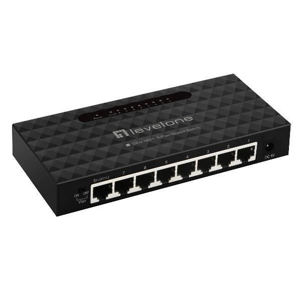 LevelOne GEU-0821 - Switch - 8 x 10/100/1000 …