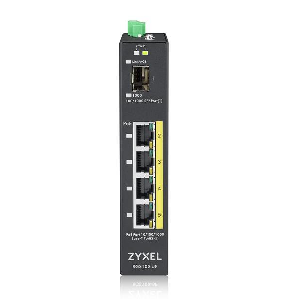 Zyxel RGS100-5P - Switch - unmanaged - 4 …